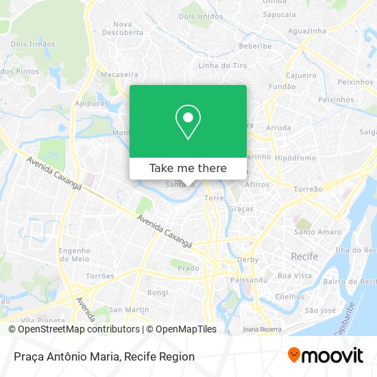 Praça Antônio Maria map