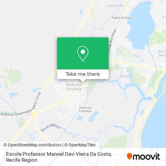 Escola Professor Manoel Davi Vieira Da Costa map