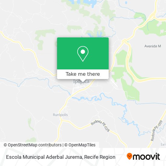 Escola Municipal Aderbal Jurema map