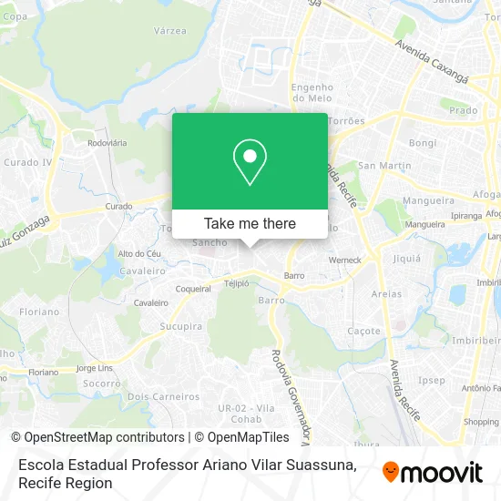 Escola Estadual Professor Ariano Vilar Suassuna map