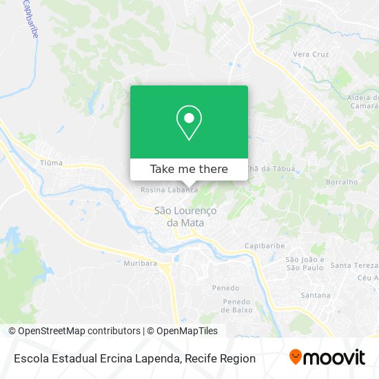 Escola Estadual Ercina Lapenda map