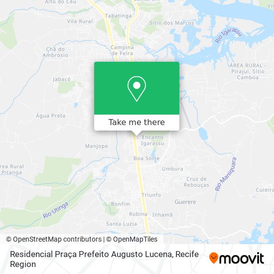 Residencial Praça Prefeito Augusto Lucena map