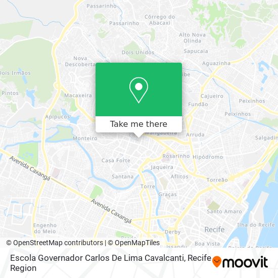 Escola Governador Carlos De Lima Cavalcanti map