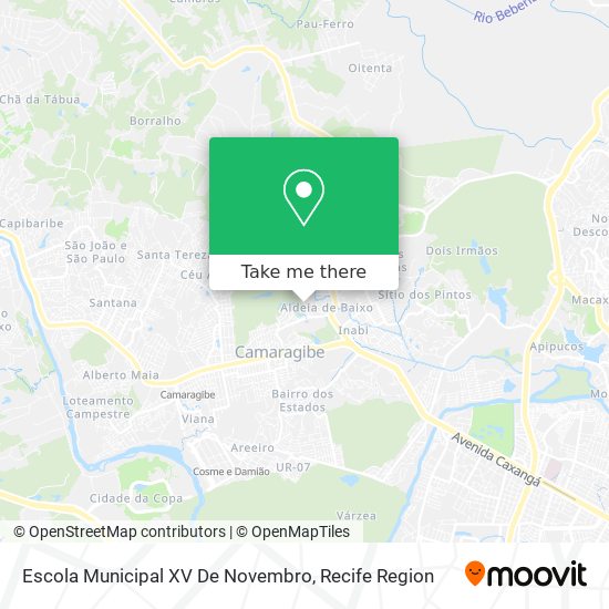 Escola Municipal XV De Novembro map