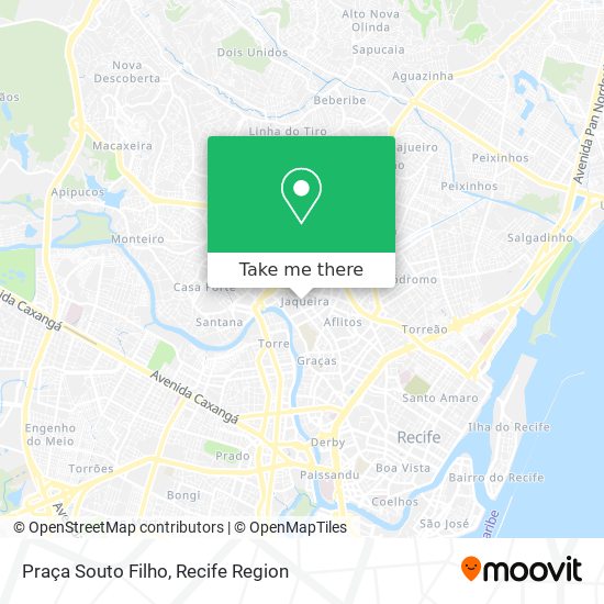 Praça Souto Filho map