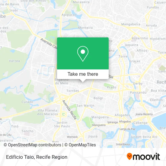Edifício Taio map