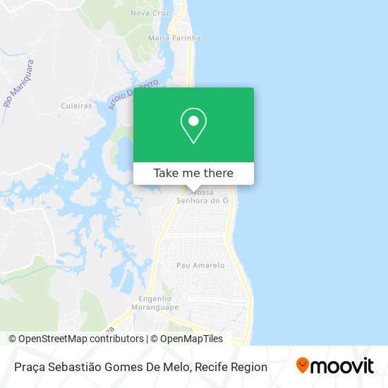 Praça Sebastião Gomes De Melo map