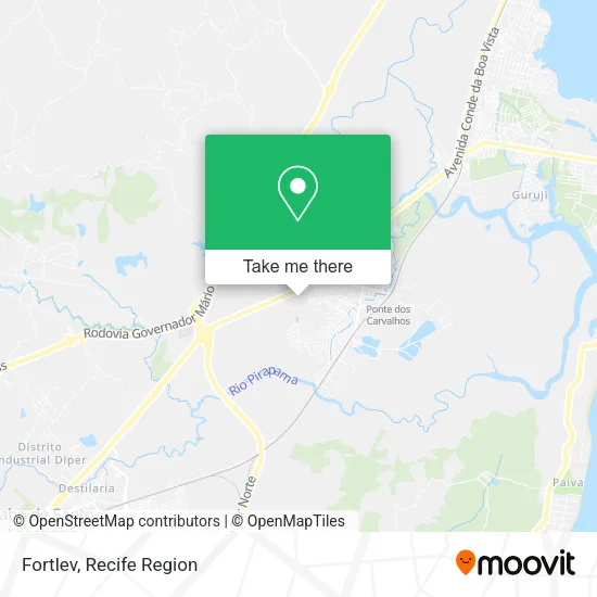 Fortlev map