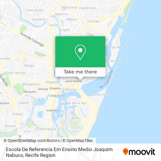 Escola De Referencia Em Ensino Medio Joaquim Nabuco map