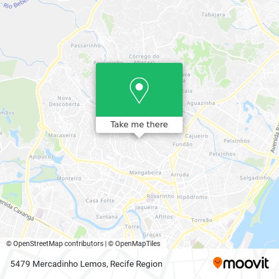 5479 Mercadinho Lemos map