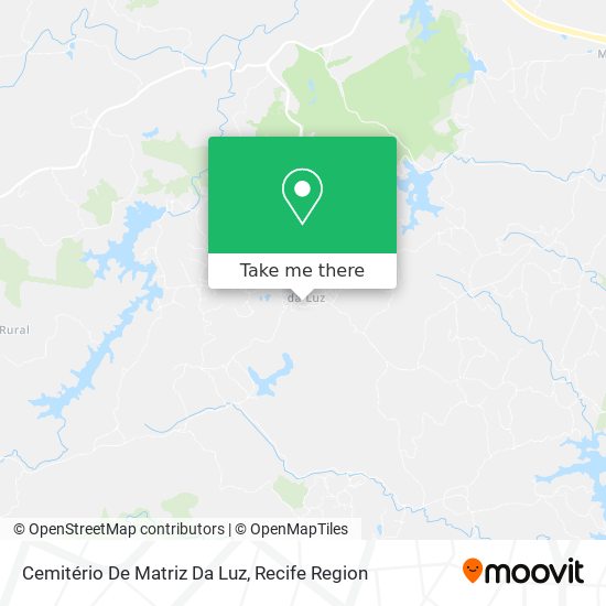 Cemitério De Matriz Da Luz map