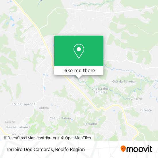 Terreiro Dos Camarás map
