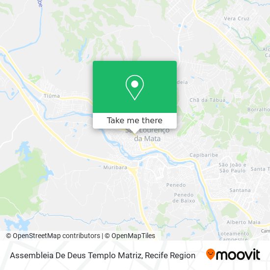 Assembleia De Deus Templo Matriz map