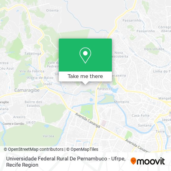 Universidade Federal Rural De Pernambuco - Ufrpe map