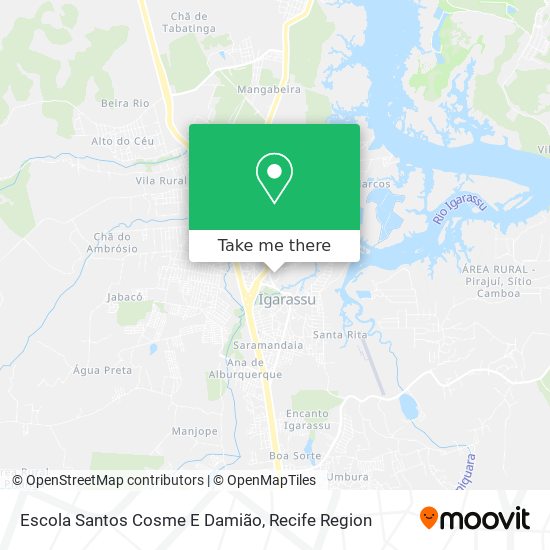 Escola Santos Cosme E Damião map