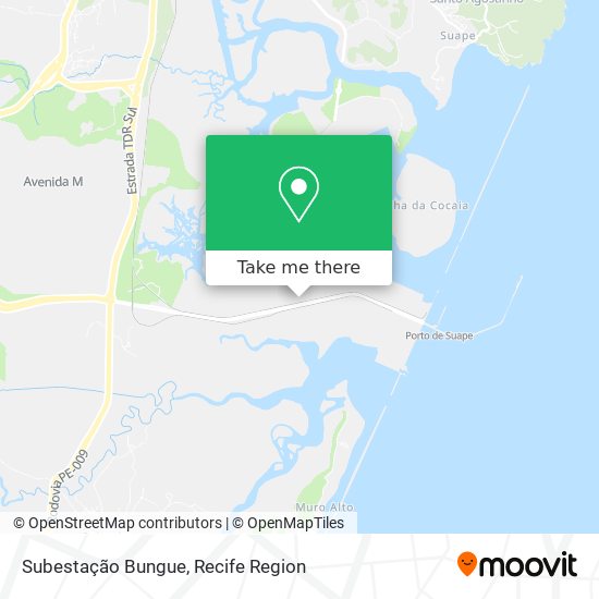 Subestação Bungue map