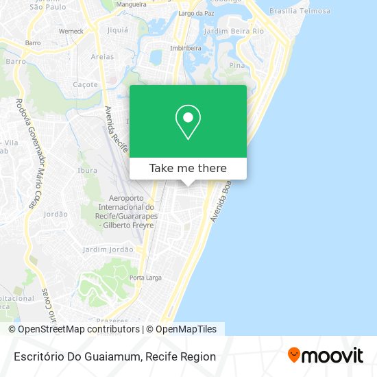 Escritório Do Guaiamum map