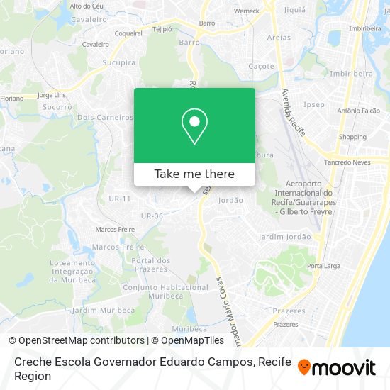 Creche Escola Governador Eduardo Campos map