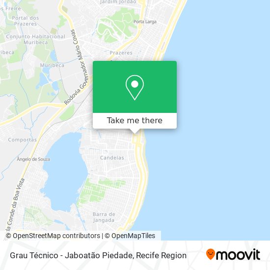 Grau Técnico - Jaboatão Piedade map