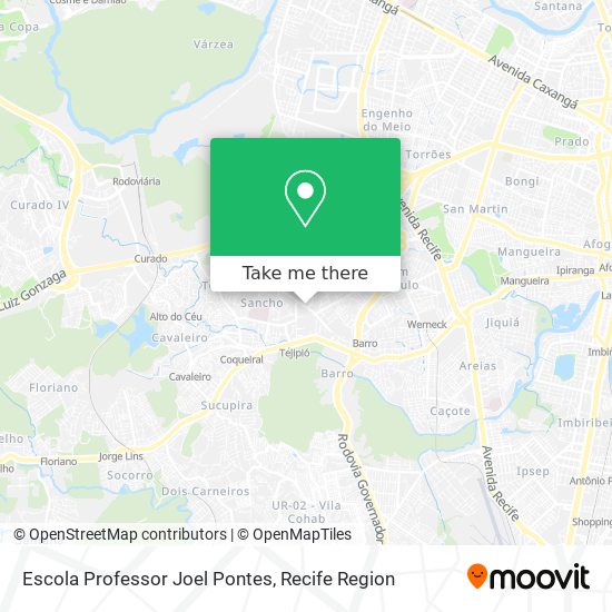 Escola Professor Joel Pontes map