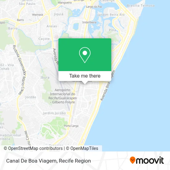 Canal De Boa Viagem map