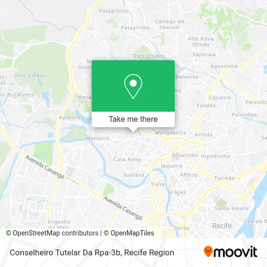 Conselheiro Tutelar Da Rpa-3b map