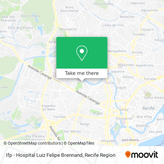 Ifp - Hospital Luiz Felipe Brennand map