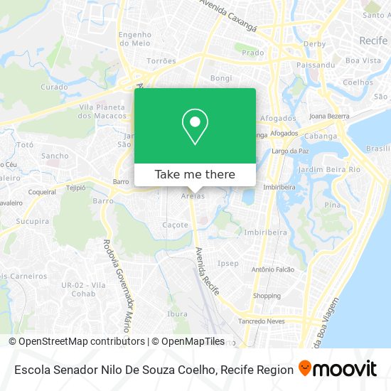 Escola Senador Nilo De Souza Coelho map