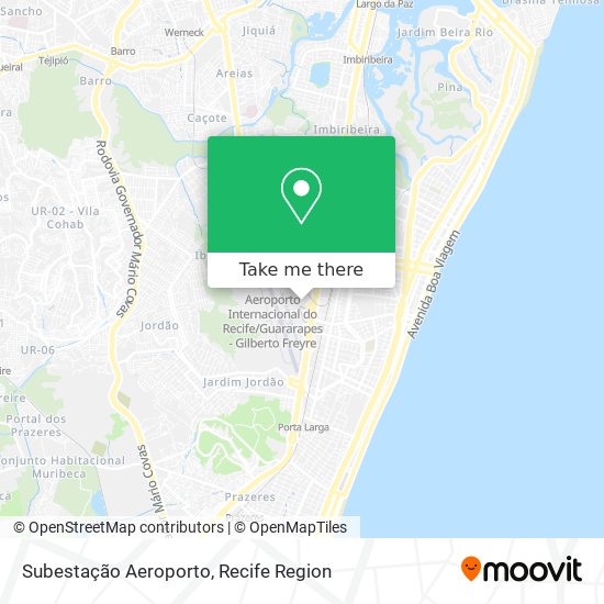 Subestação Aeroporto map