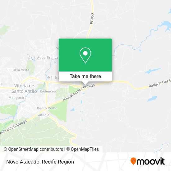 Novo Atacado map