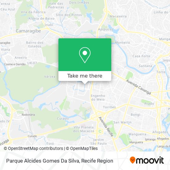 Parque Alcides Gomes Da Silva map