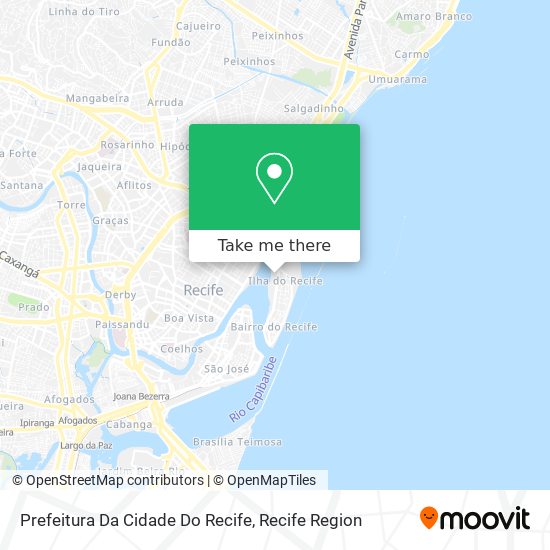 Prefeitura Da Cidade Do Recife map