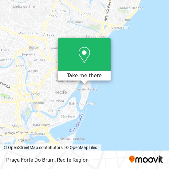 Praça Forte Do Brum map