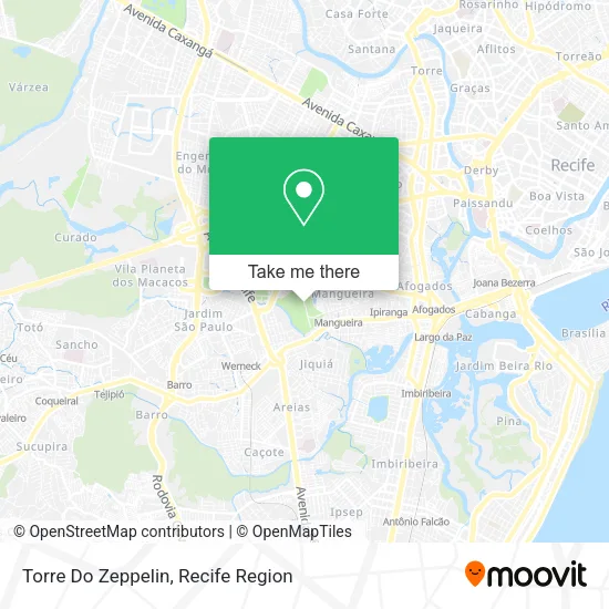 Torre Do Zeppelin map