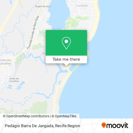 Pedágio Barra De Jangada map