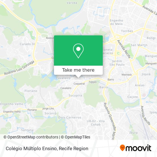 Colégio Múltiplo Ensino map