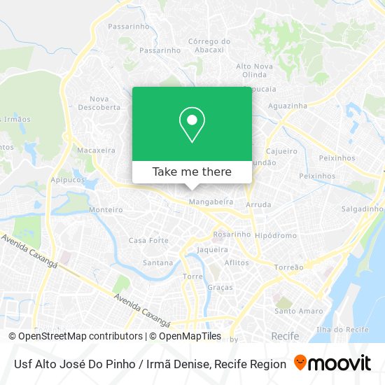 Usf Alto José Do Pinho / Irmã Denise map