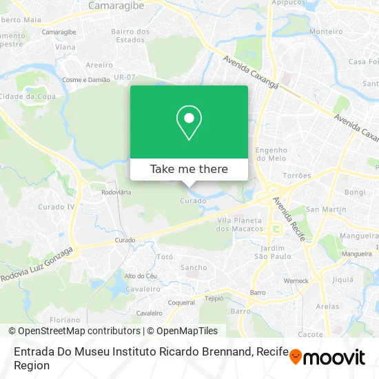 Entrada Do Museu Instituto Ricardo Brennand map
