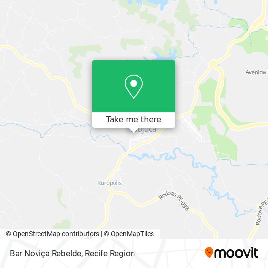 Bar Noviça Rebelde map