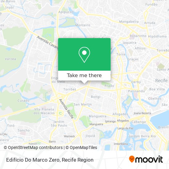 Edifício Do Marco Zero map