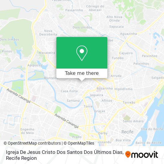 Igreja De Jesus Cristo Dos Santos Dos Últimos Dias map