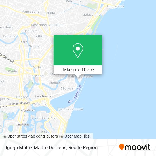 Igreja Matriz Madre De Deus map