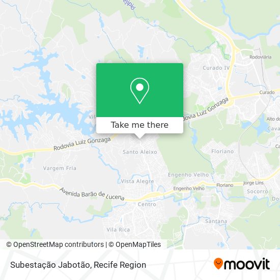 Subestação Jabotão map