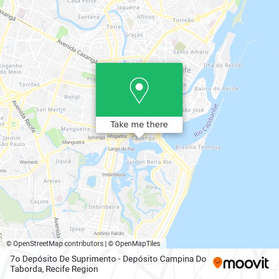 7o Depósito De Suprimento - Depósito Campina Do Taborda map