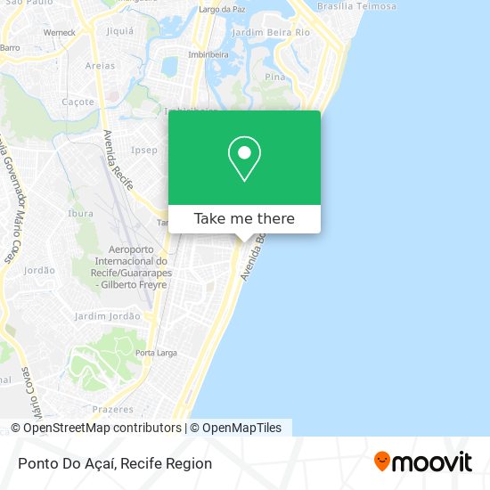 Ponto Do Açaí map