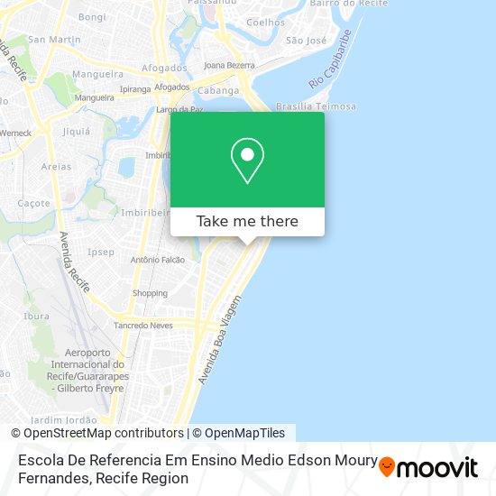 Escola De Referencia Em Ensino Medio Edson Moury Fernandes map