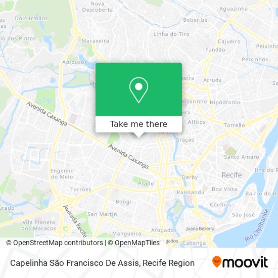 Capelinha São Francisco De Assis map
