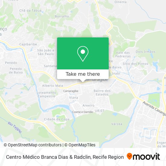 Centro Médico Branca Dias & Radclin map