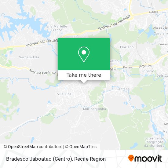 Bradesco Jaboatao (Centro) map