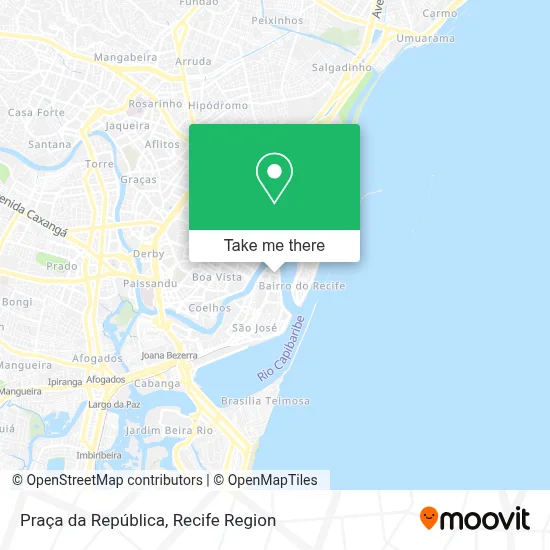 Praça da República map